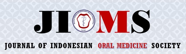 Logo of Journal of Indonesian Oral Medicine Society